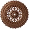 Ekena Millwork Sellek Ceiling Medallion (Fits Canopies up to 1 1/8"), 18 1/2"OD x 7/8"ID x 1 1/2"P, Polished Copper CM18SKPOS - alternate 1